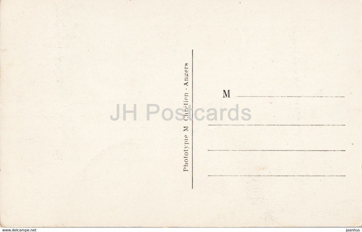 Angers - Le Chateau - Les Grosses Tours cote du Boulevard - 476 - carte postale ancienne - France - inutilisée