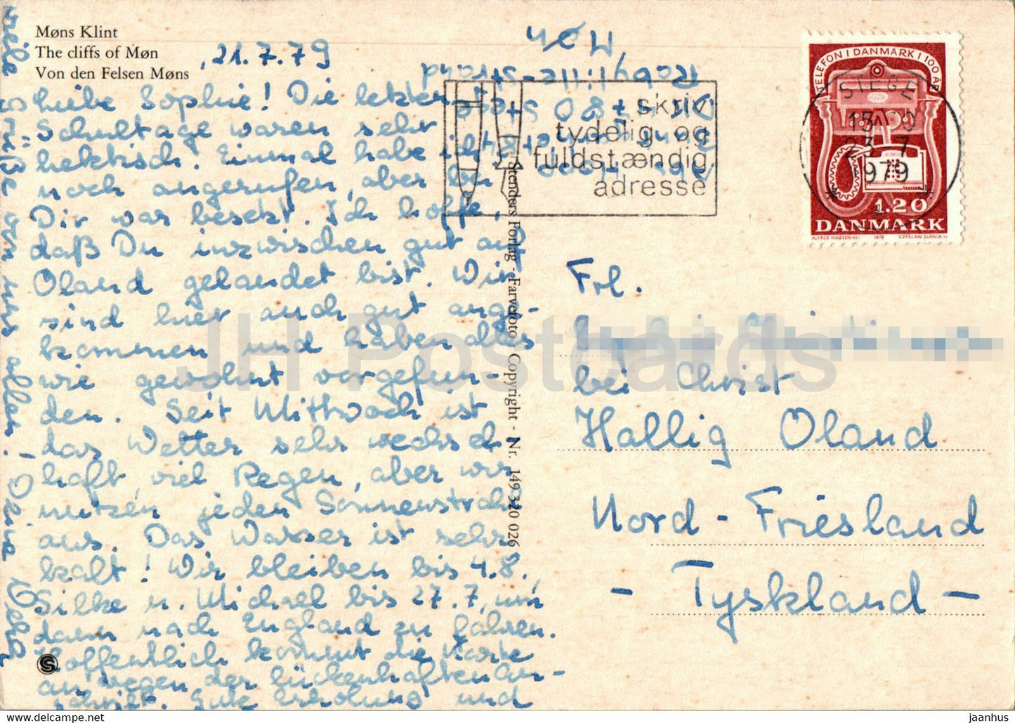 Mons Klint - Cliff - 1979 - Denmark - used