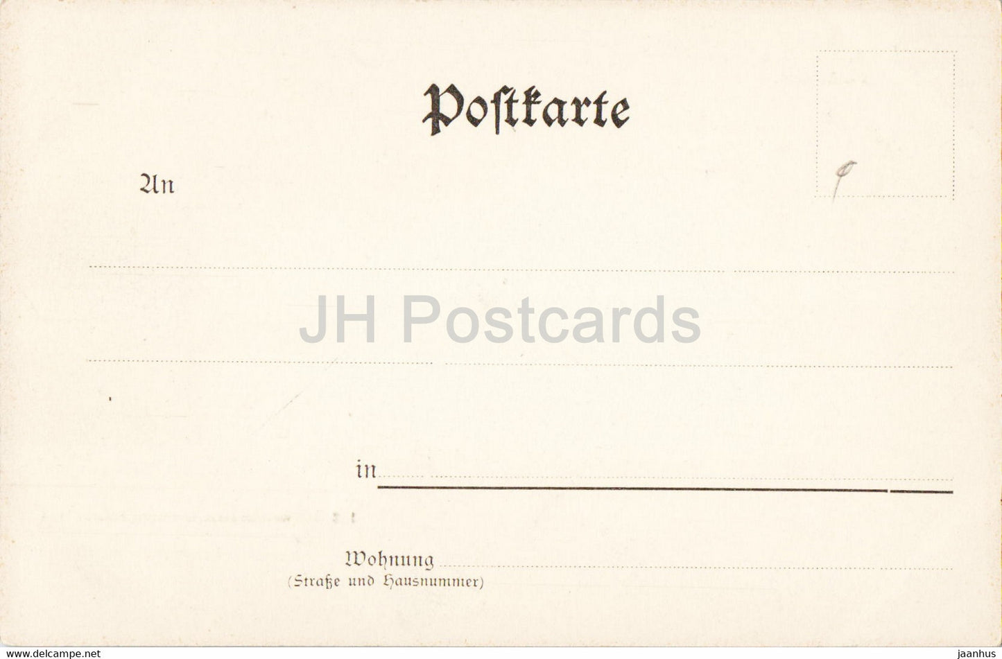 Jena - Fuchsturm - 148 - old postcard - 1901 - Germany - unused