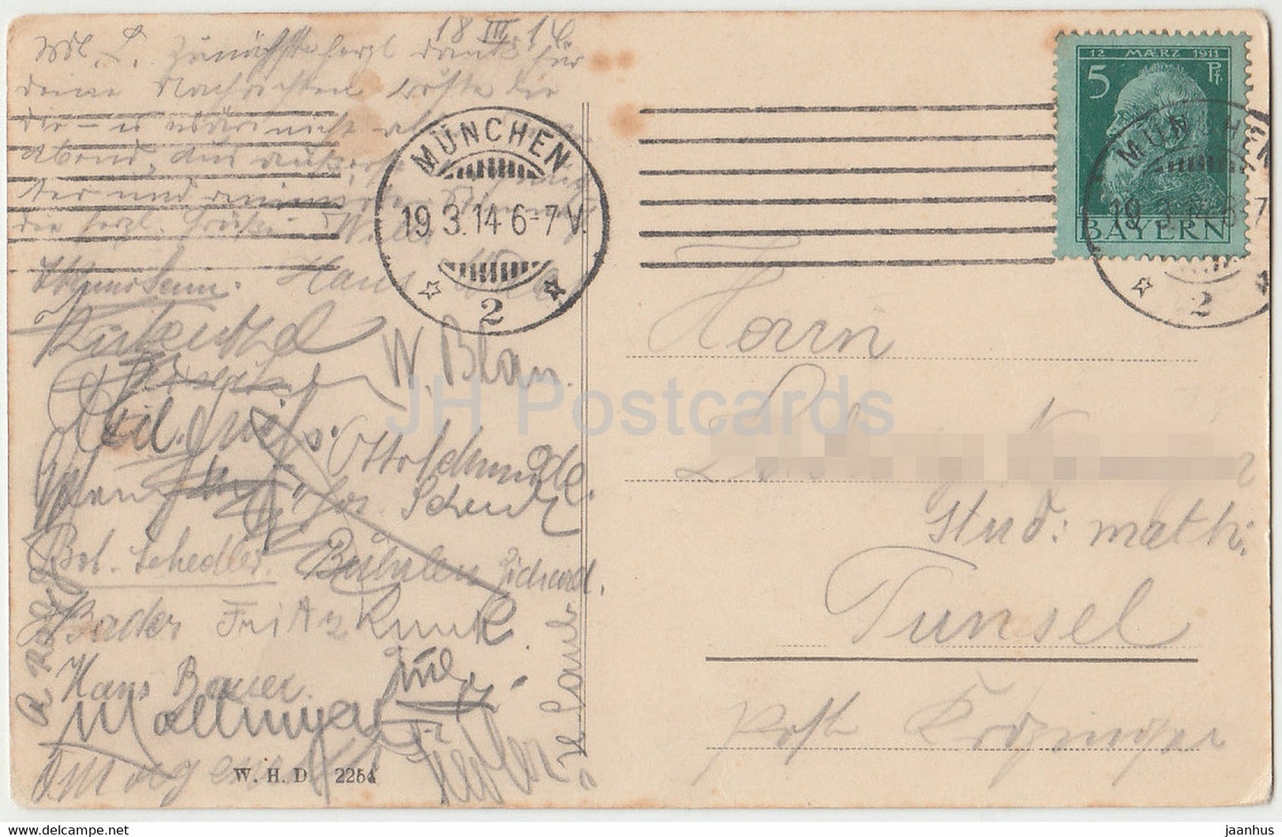 Nürnberg - Erker am Sebaldus Pfarrhof - alte Postkarte - 1914 - Deutschland - gebraucht