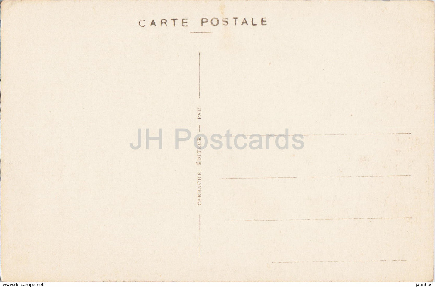 Pau - Le Musee - museum - 12 - old postcard - France - unused