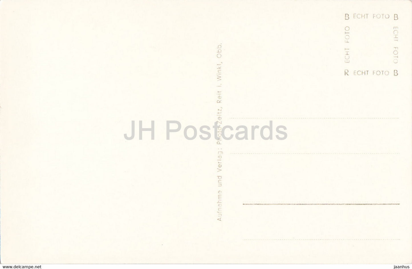 Winkelmoos Alm mit Loferer Steinberge - old postcard - Germany - unused