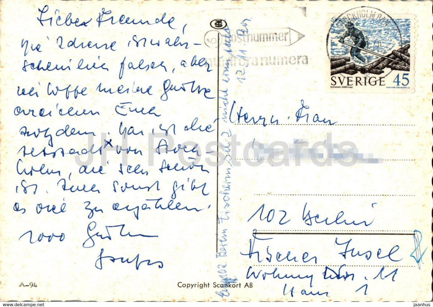 Stockholm Gamla Sta'n - multiview - 1970 - Sweden - used