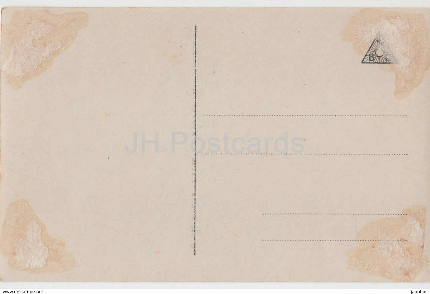 Deutsche Schauspieler Frau Frank mit Ludwig Hartau - Film - Film - 126 - Deutschland - alte Postkarte - unbenutzt