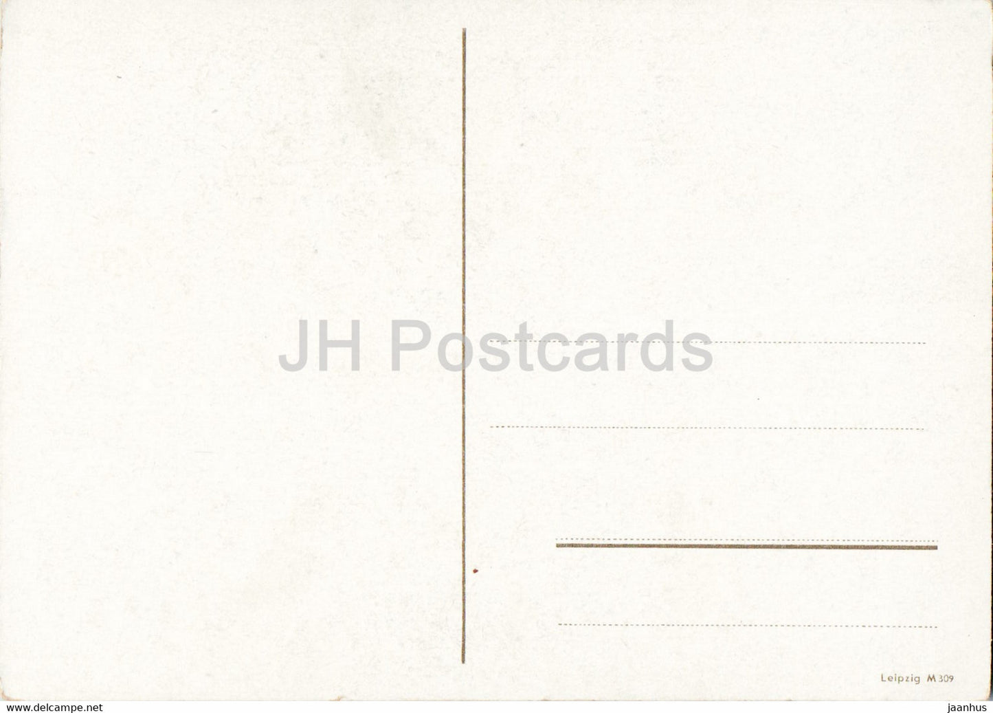 mountains - art - old postcard - Germany - unused