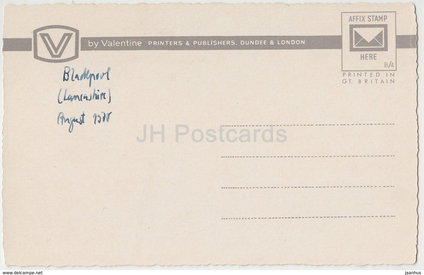 Blackpool - Mono Rail - Pleasure Beach - ET.5120 - 1970 - United Kingdom - England - used