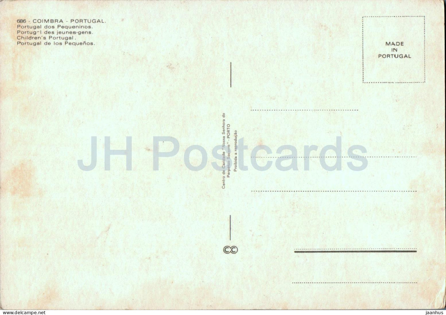 Coimbra - Children's Portugal - multiview - 686 - Portugal - unused