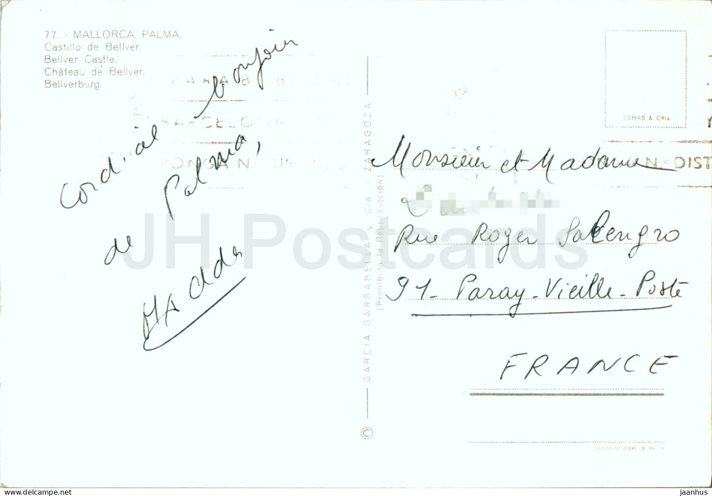 Majorque - Palma - Castillo de Bellver - Château de Bellver - 77 - Espagne - occasion