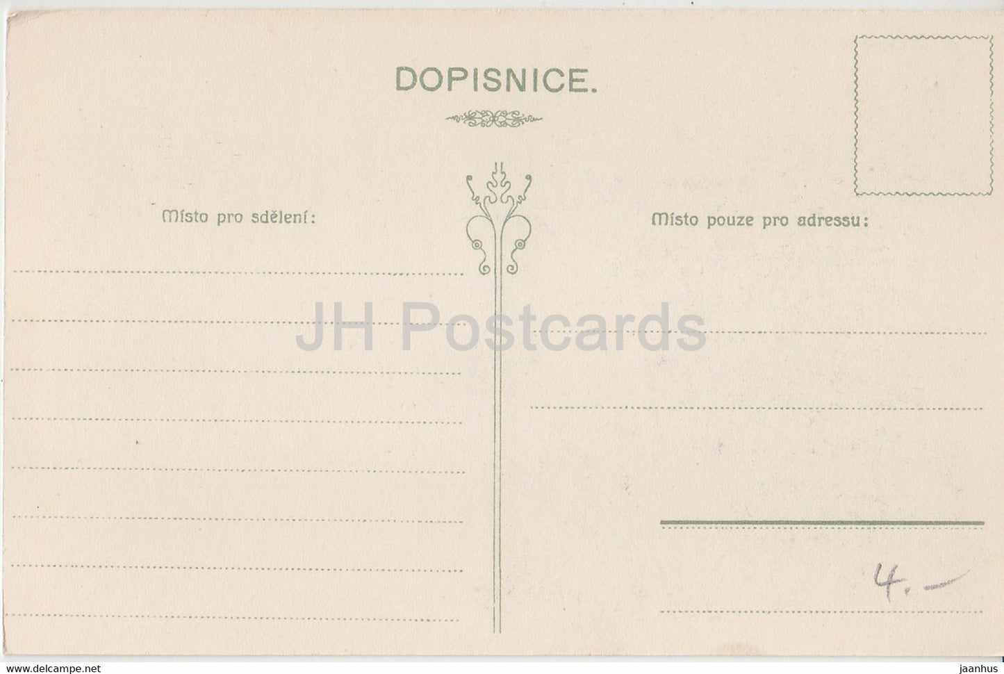 Praha - Prague - Velechram Sv Vita - Severni strana - cathedral - Depose 5 - old postcard - Czech Republic - unused