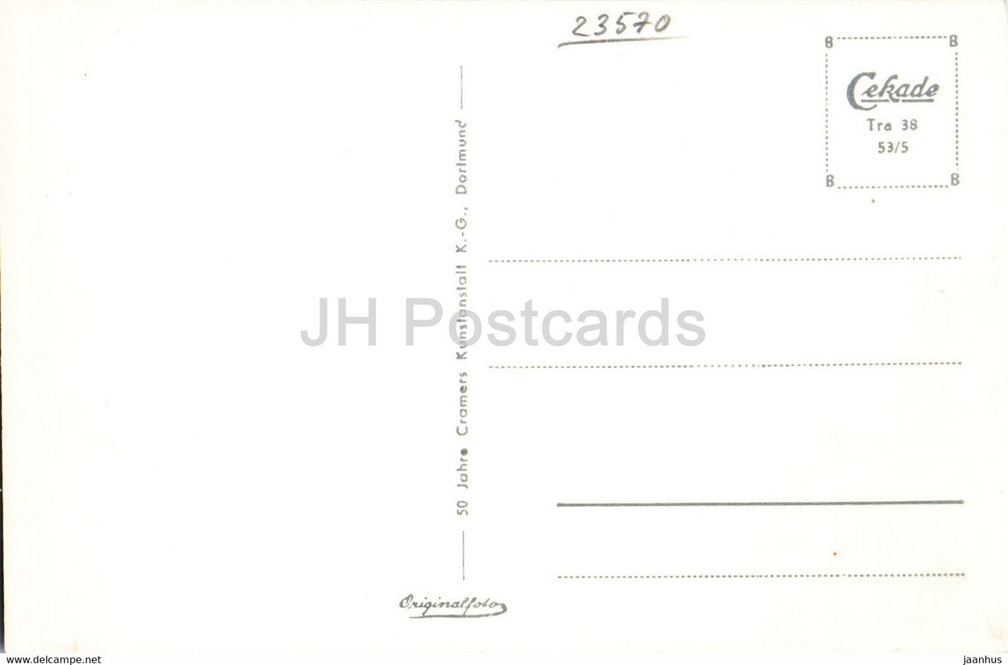 Ostseebad Travemunde - Strand - Beach - old postcard - Germany - used