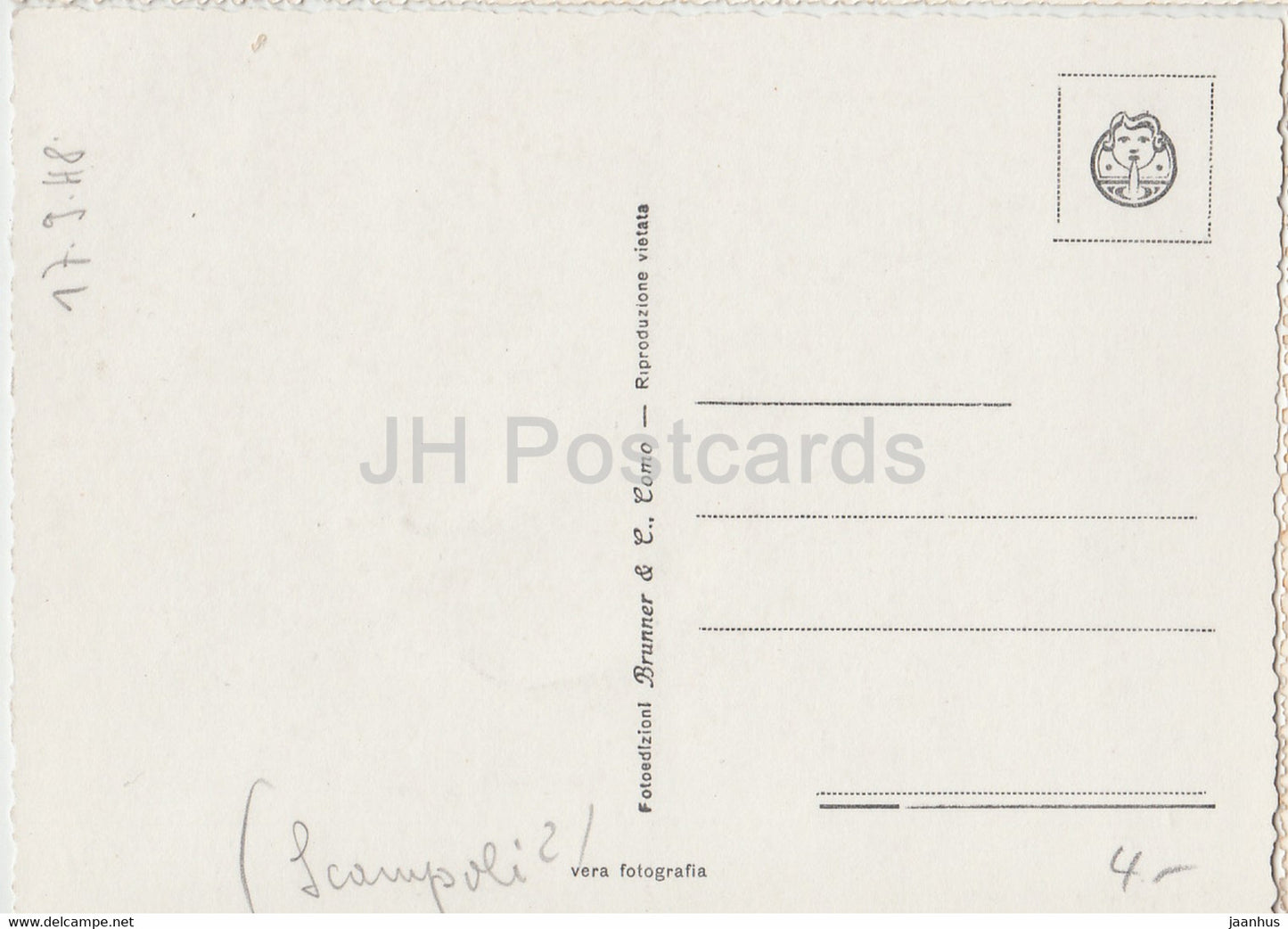 Riva del Garda - ship - 310 20 - old postcard - 1948 - Italy - used