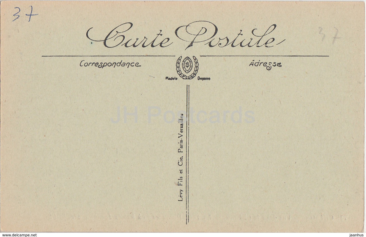 Chinon - Vue dans le Chateau - La tour Ducoudray ou habita Jeanne d'Arc - 79 - château - carte postale ancienne - France - inutilisée