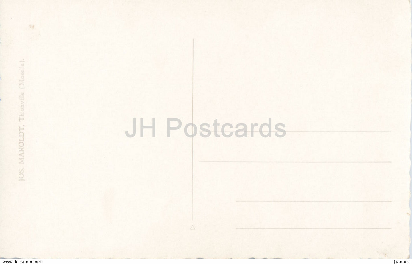 baby girl - Jos Maroldt - old postcard - France - unused