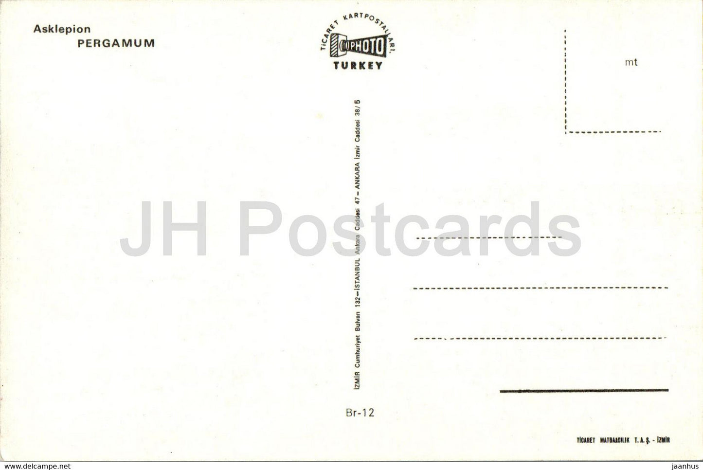 Pergamum - Asklepion - ancient world - Turkey - unused