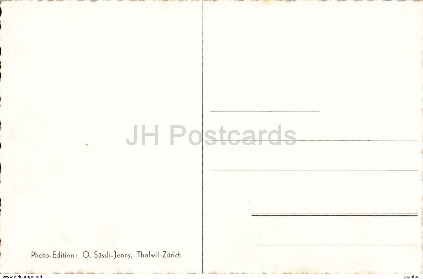 Gletsch - 1507 - old postcard - Switzerland - unused