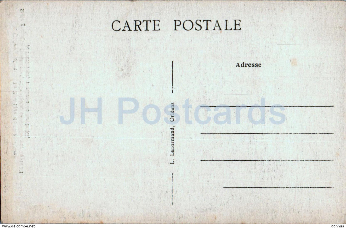 Clery - La Basilique de Notre Dame - Style Gothique - 1 - cathedral - old postcard - France - unused