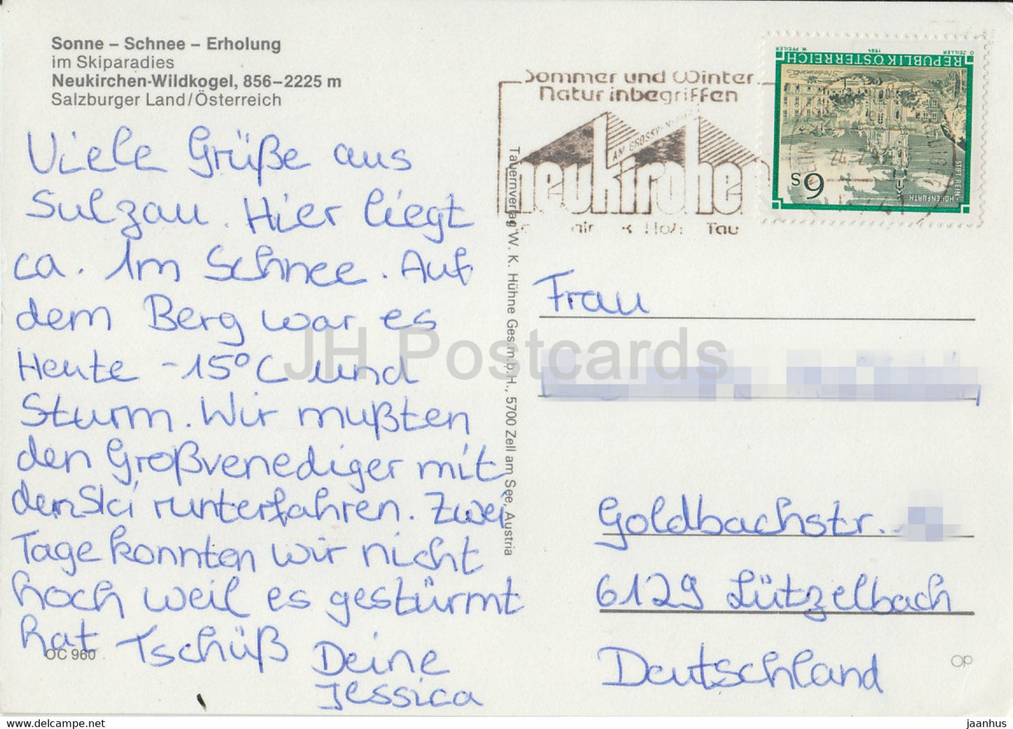 Neukirchen am Grossvenediger - Skigebiet Wildkogel - Land de Salzbourg - téléphérique - ski - multiview - Autriche - utilisé