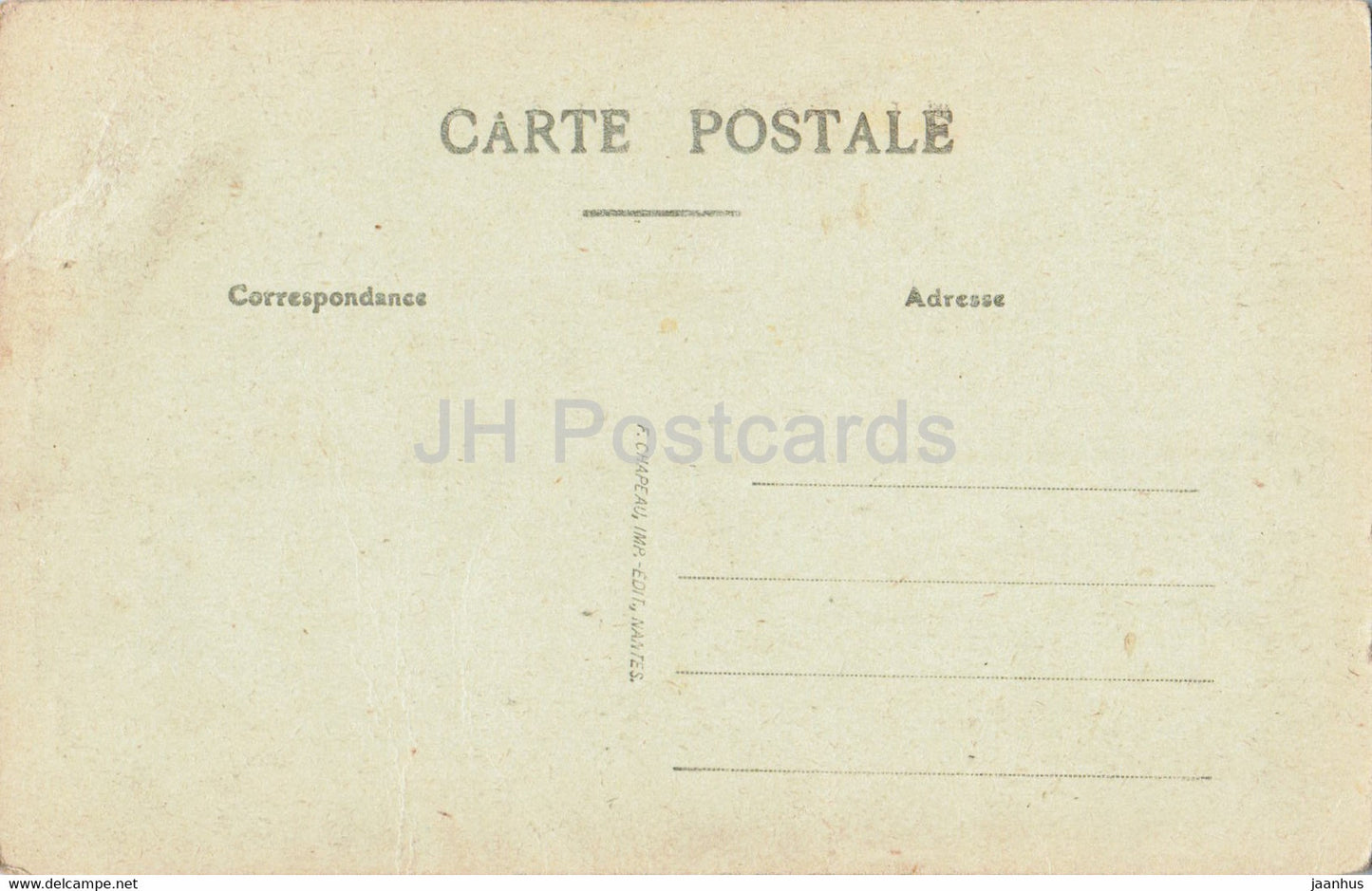 Nantes - Interieur de la Cathedrale - cathedral - 50 - old postcard - France - unused