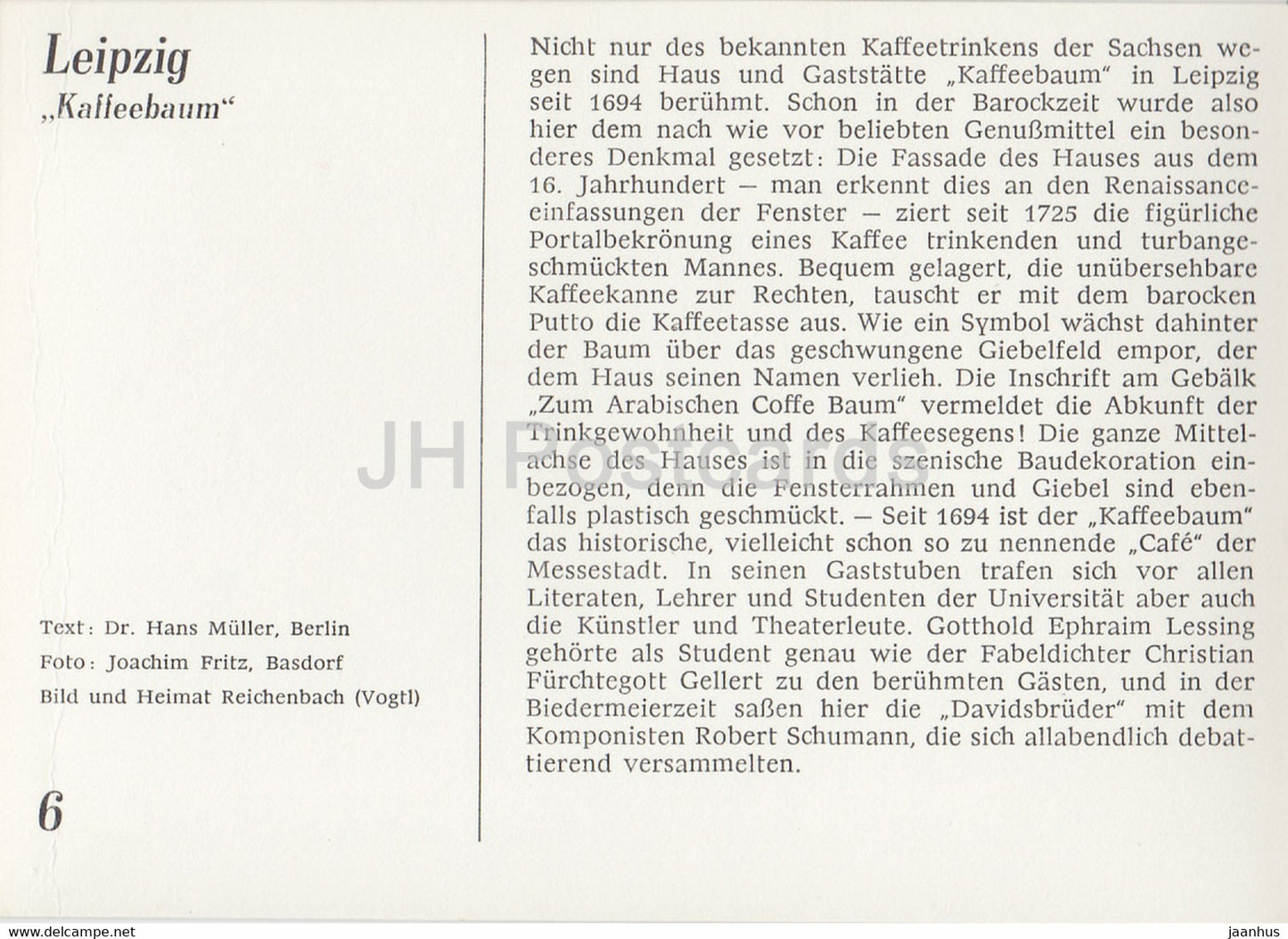 Leipzig - Kaffeebaum - vieille voiture - Historische Gaststatten - Restaurants historiques - DDR Allemagne - inutilisé