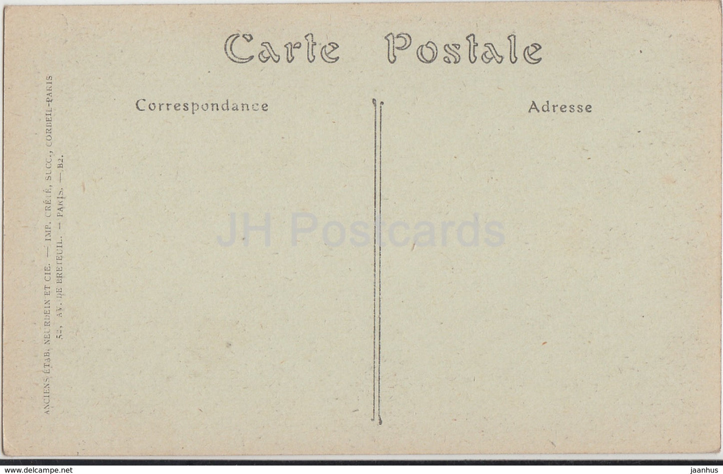 Chateau de Blois - Aile Francois Ier - Interieur du Grand Escalier - castle - 41 - old postcard - France - unused