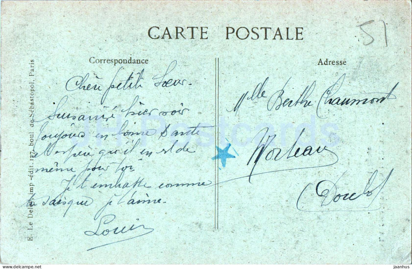 Ay Champagne - L'Eglise - La Champagne Illustree - 1 - ELD - église - carte postale ancienne - France - occasion