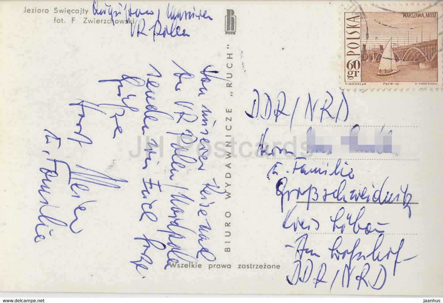 Jezioro Swiecajty - voiture - Pologne - occasion