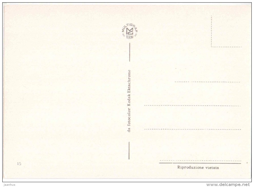 Souvenir della Puglia - Puglia - column - 15 - Italia - Italy - unused - JH Postcards