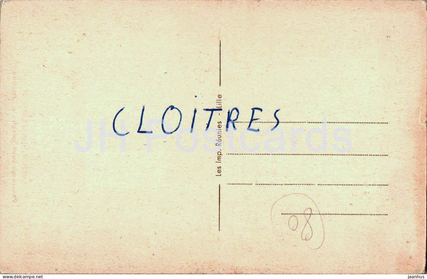 Saint Acheul Amiens - Pelerinage Saint Joseph - La Chapelle - chapelle - carte postale ancienne - France - occasion