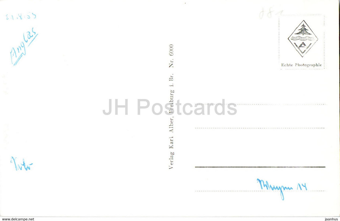 Lindau - Bodensee - alte Postkarte - 1953 - Deutschland - gebraucht