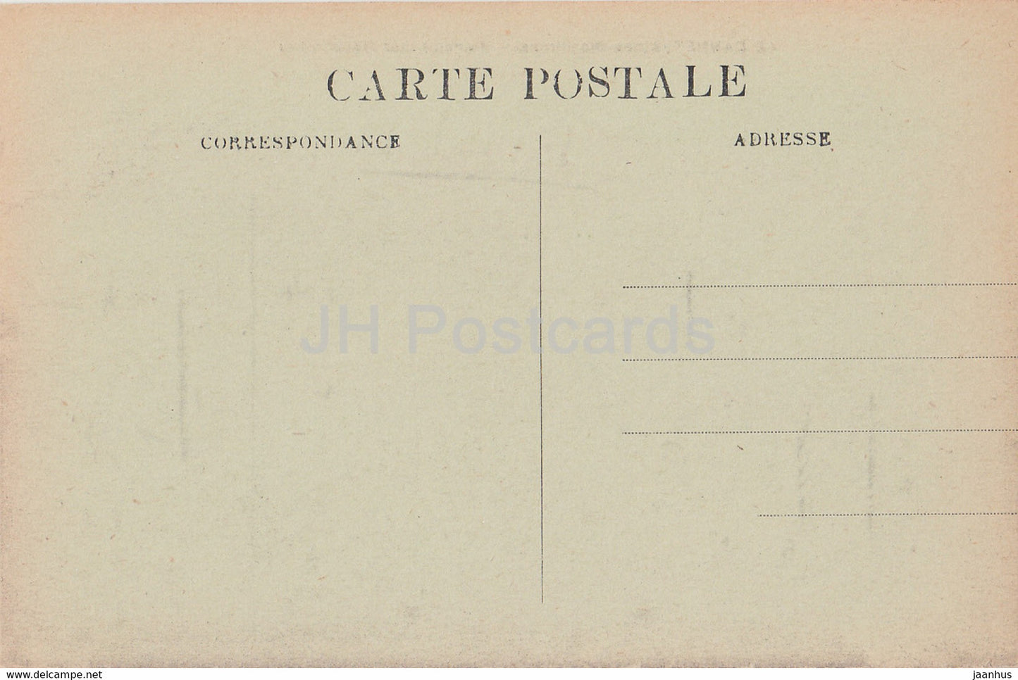 Le Cannet - Pension des Heliotropes - old postcard - France - unused