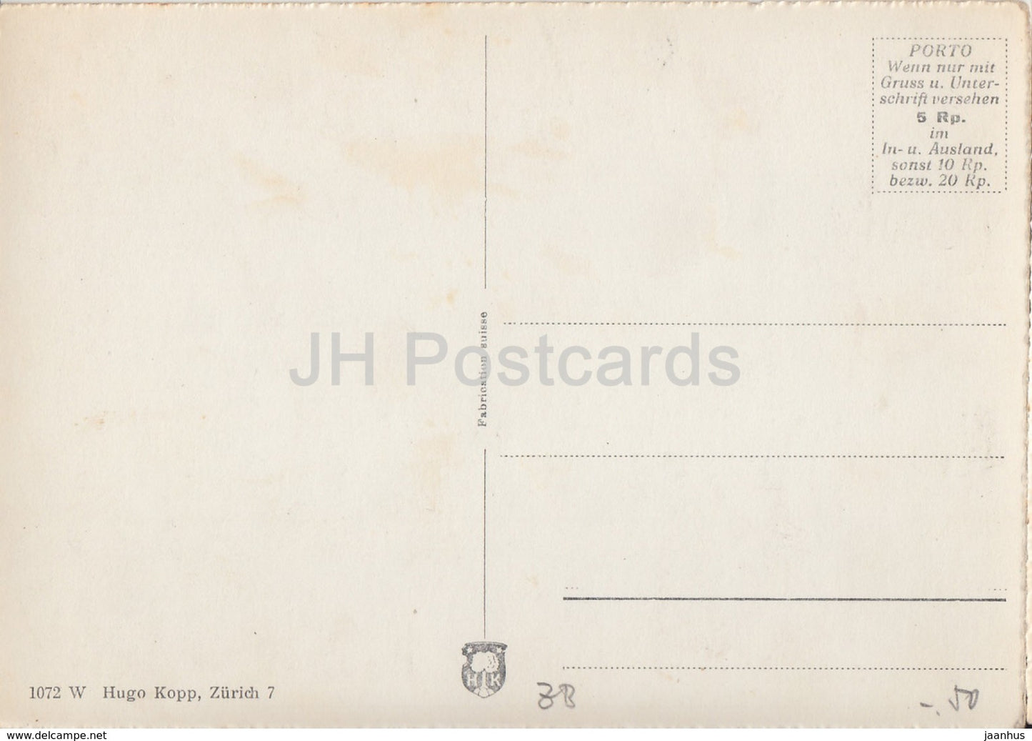 Alp Grum 2091 m - Blick ins Puschlav - 1072 - Schweiz - unbenutzt