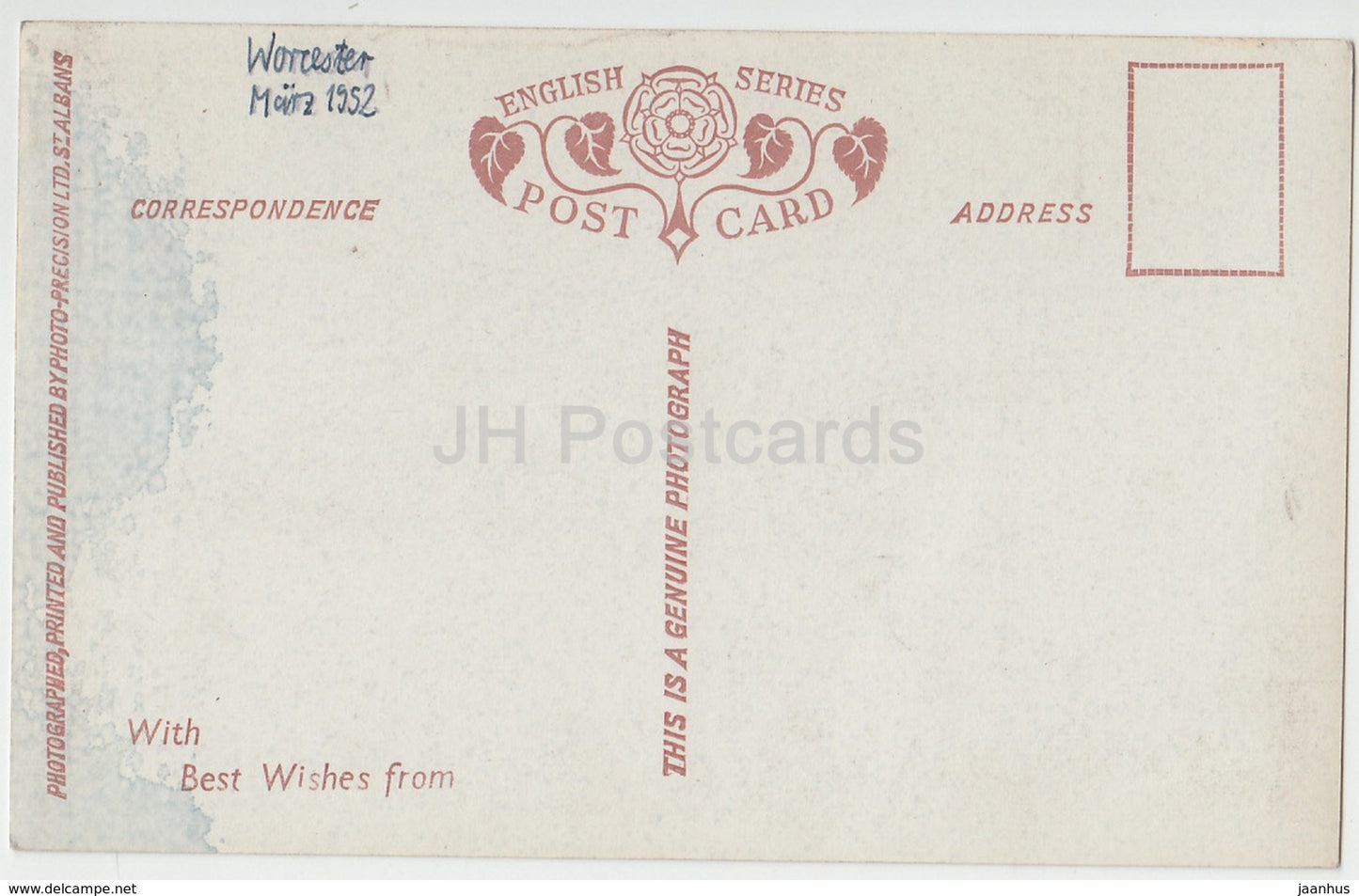 Worcester Cathedral - The Choir - 3583 - 1952 - United Kingdom - England - used