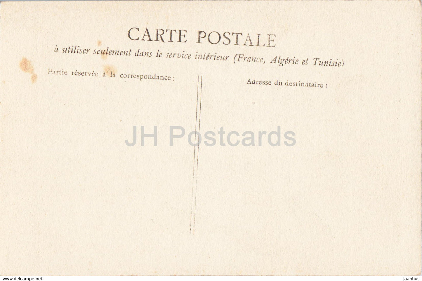 Chaumont - Hôtel des Postes et Télégraphes - carte postale ancienne - France - inutilisée