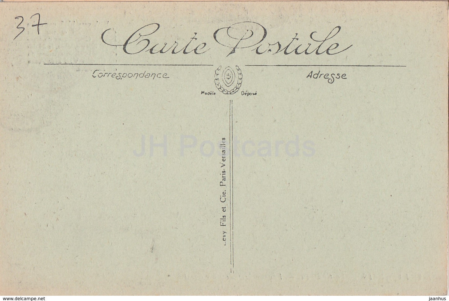 Langeais - Le Chateau - Fassade Meridionale - Schloss - 4 - alte Postkarte - Frankreich - unbenutzt