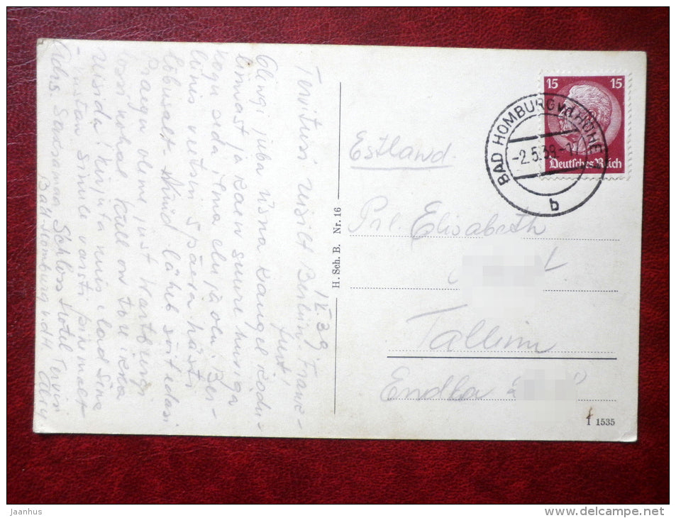 Denkmal Kaiser Wilhelm I Berlin - monument - Nr. 16 - circulated in 1939 - Germany - used - JH Postcards