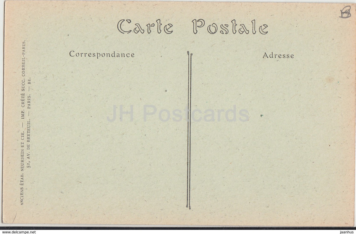 Ancienne Cathedrale de Laon - Clef de Voute d'une Chapelle - cathedral - 36 - old postcard - France - unused