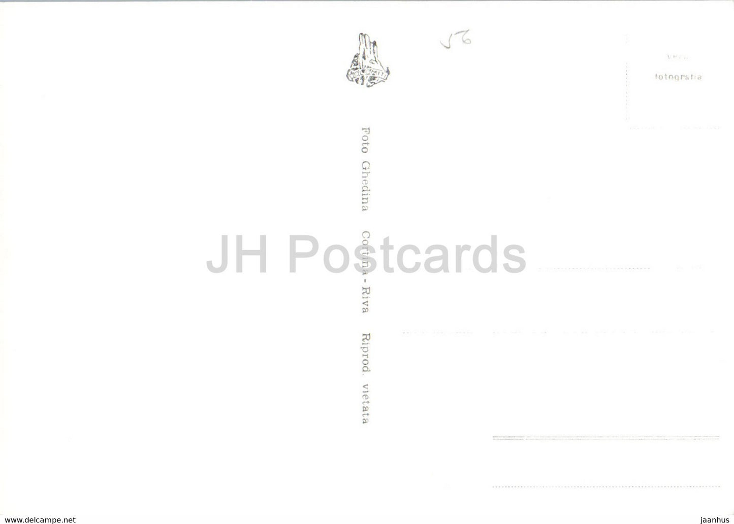 Ciampedie - Rifugio Larsec - Gruppo del Catinaccio - Dirupi di Larsec - alte Postkarte - Italien - unbenutzt