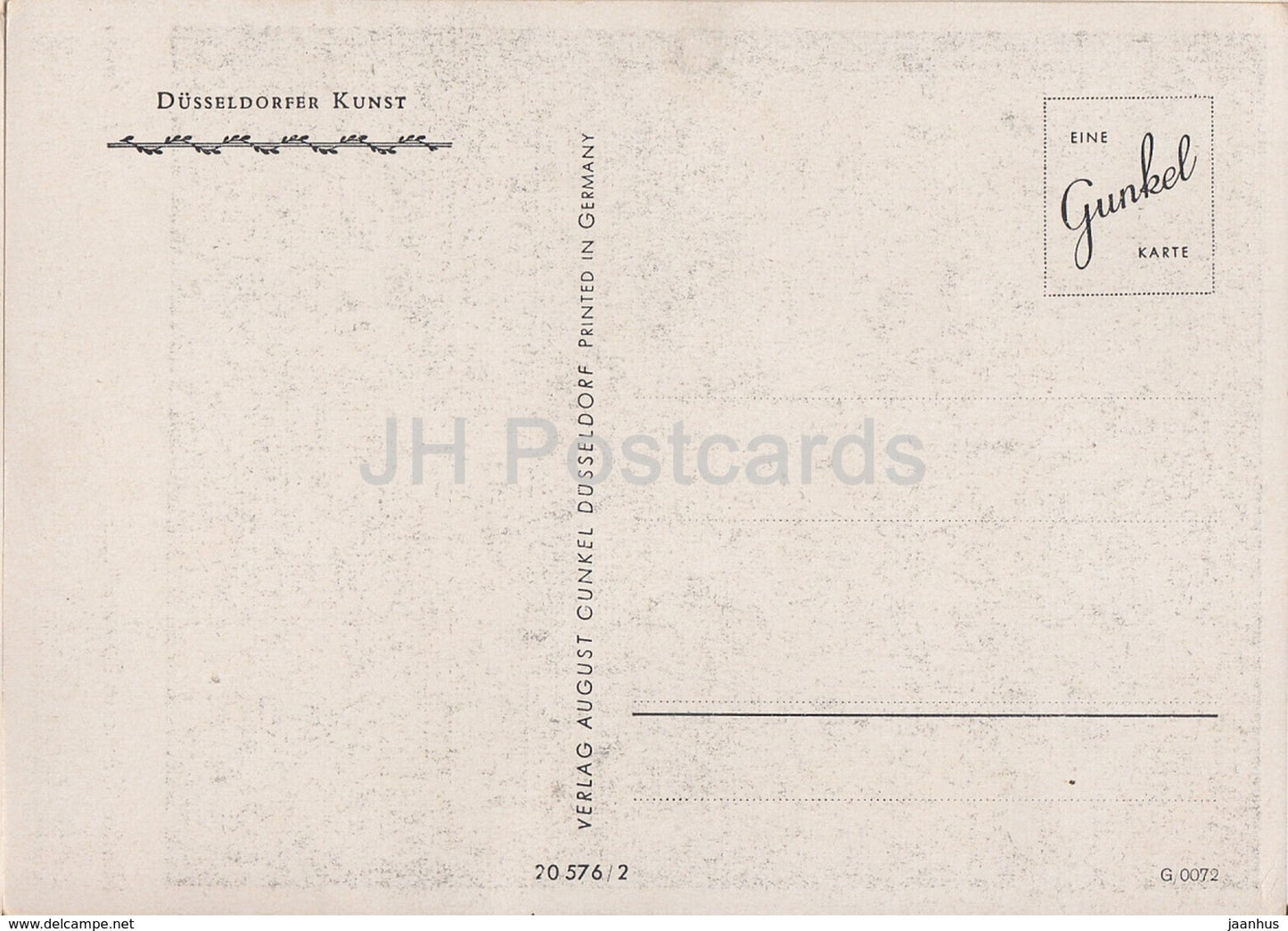 peinture de L. Kuppers - Niederrheinische Bauernstube - Art allemand - Allemagne - inutilisé