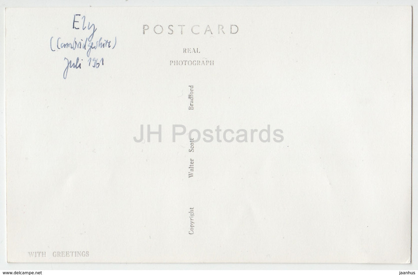 Ely Cathedral from the Gallery - K 78- 1961 - United Kingdom - England - used