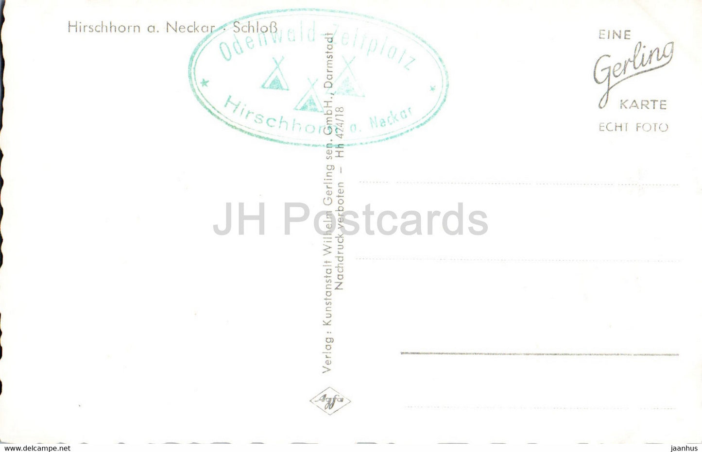 Hirschhorn a Neckar - Schloss - château - Allemagne - inutilisé