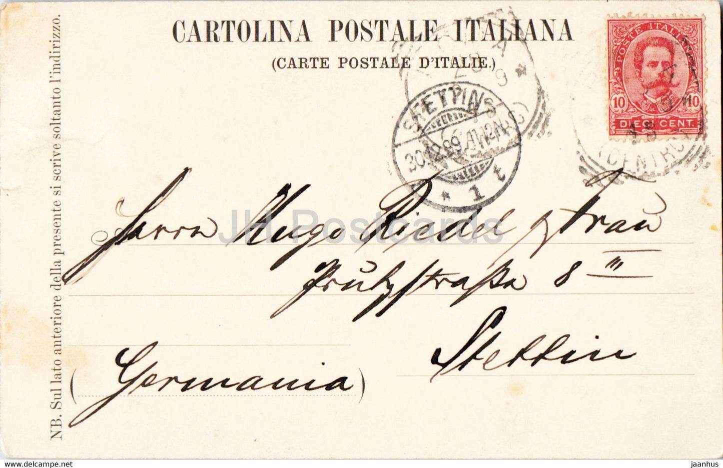 Roma - Rome - Piazza del Popolo - Panorama dal Pincio - 59 - old postcard - 1899 - Italy - used