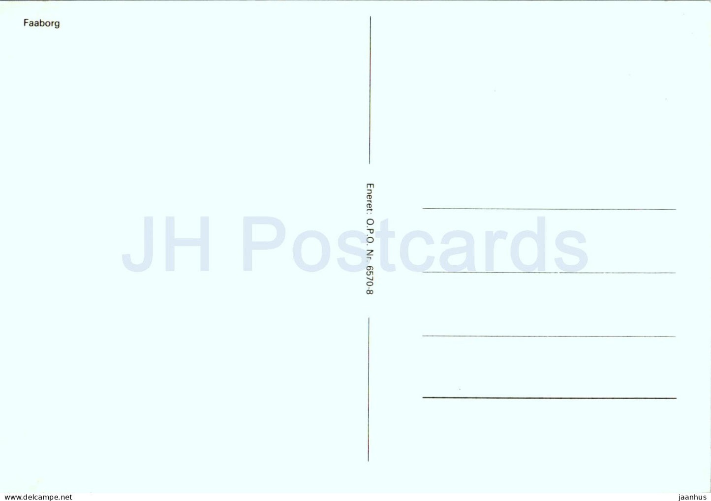 Faaborg - bateau - vue sur la rue - port - multiview - 6570-8 - Danemark - inutilisé