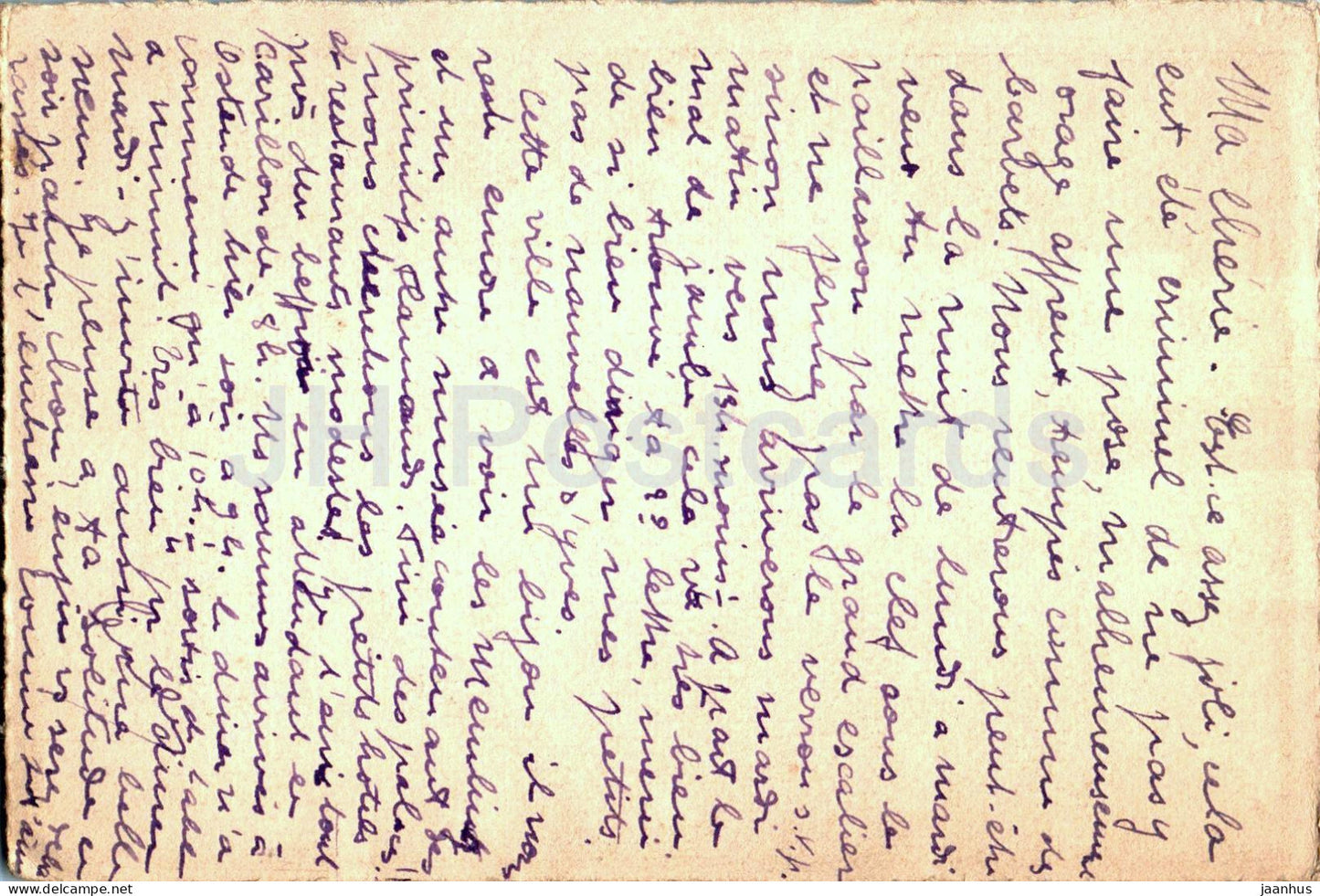 Bruges - Brugge - Grand Place - illustration - old postcard - Belgium - used