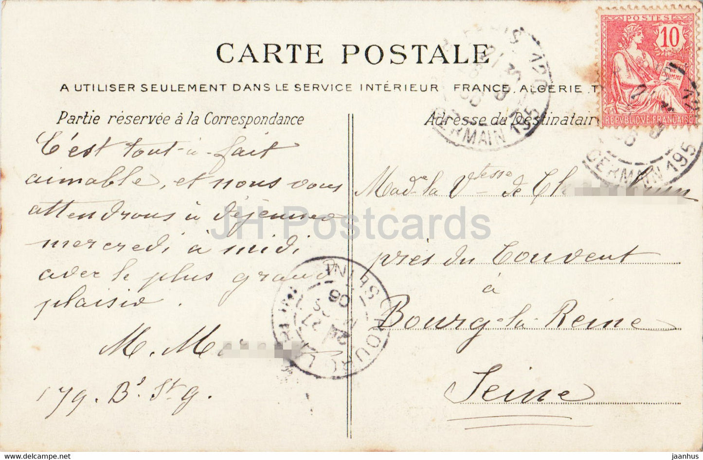 Lisieux et ses Environs - Chateau d'Ouilly le Vicomte II - La Normandie - 37 - old postcard - 1906 - France - used