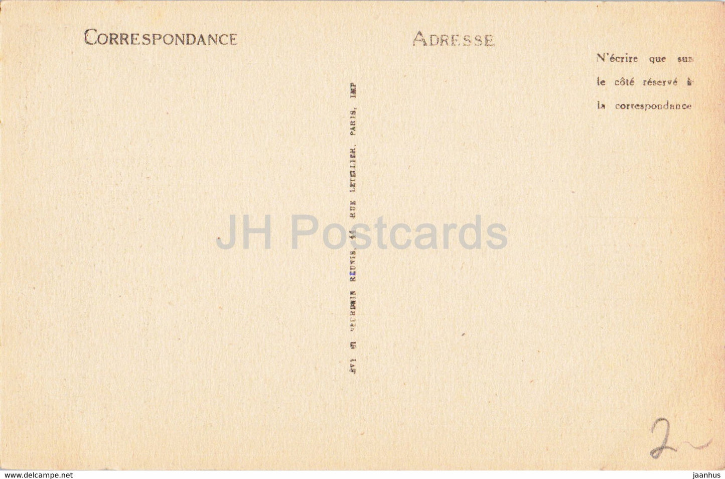 Vichy - La Place Victor Hugo - 177 - old postcard - France - unused