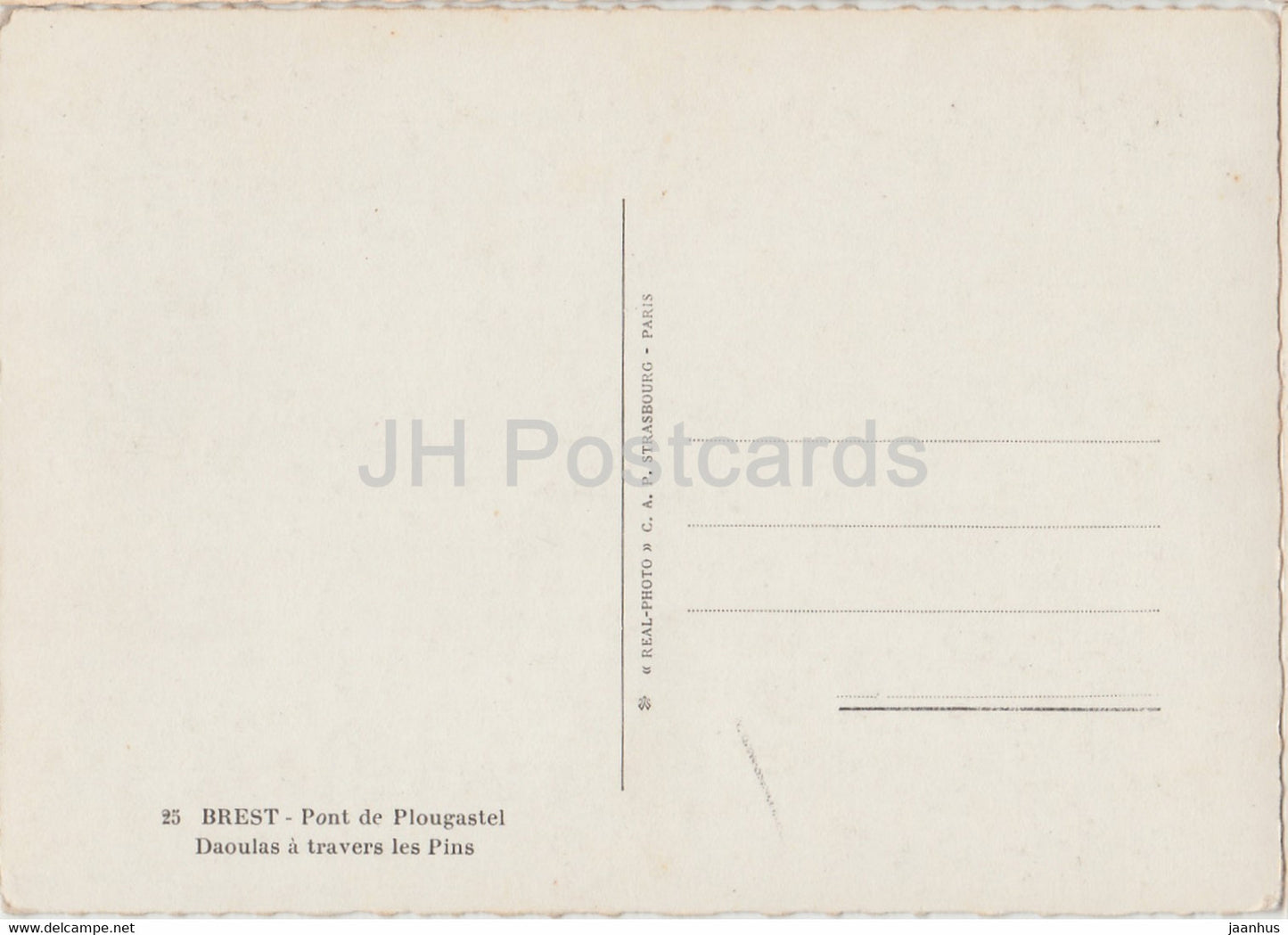 Brest - Pont de Plougastel - Daoulas a travers les Pins - Brücke - Frankreich - unbenutzt