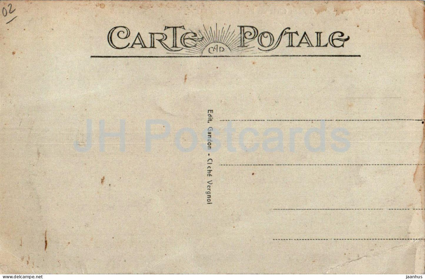 Bazoches - Ancien Chateau Foedal - cote Est - avant 1918 - old postcard - France - unused