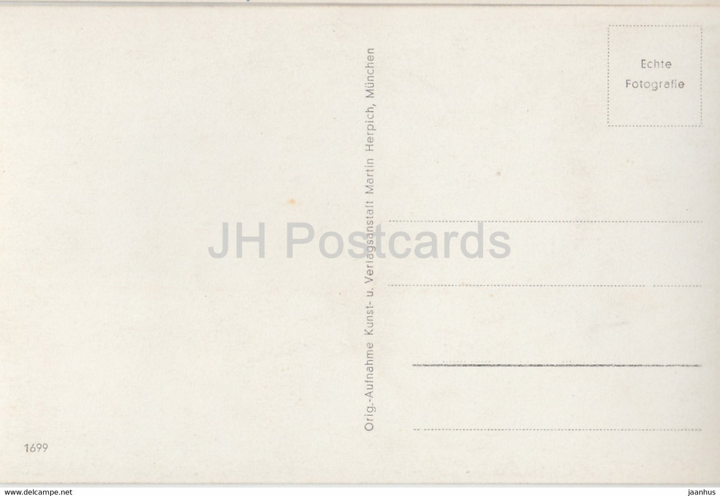 Begehrte Edelweiss - German Folk Costumes - Germany - unused