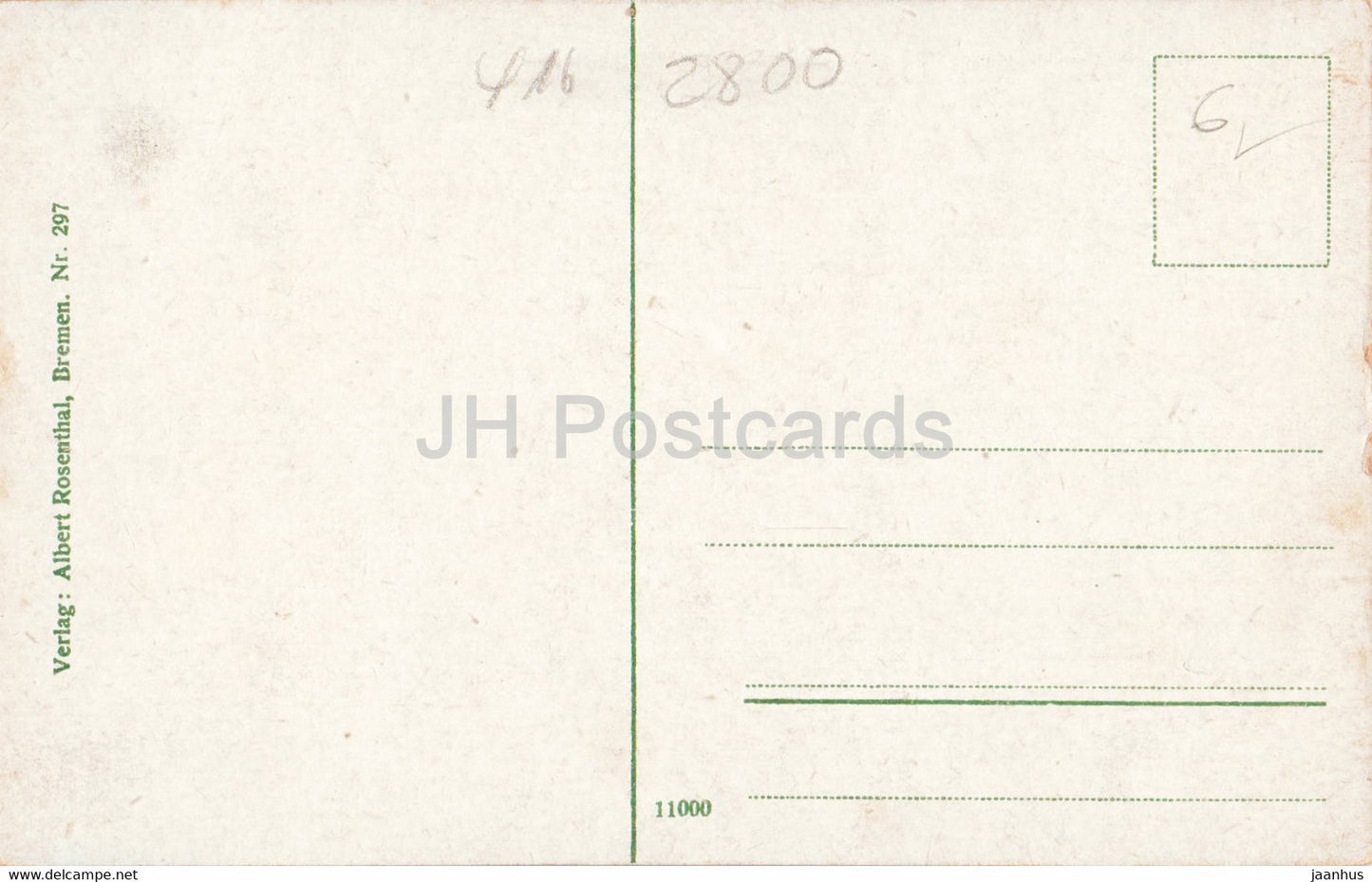 Brême - Der Teichmannbrunnen - 297 - carte postale ancienne - Allemagne - inutilisée