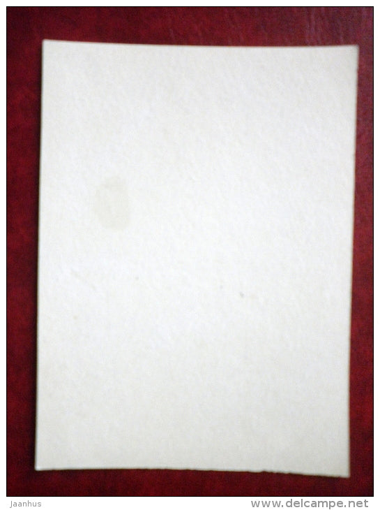 sculpture by Lysippos - Hercules with a lion - ancient Greek art - photo card - unused - JH Postcards